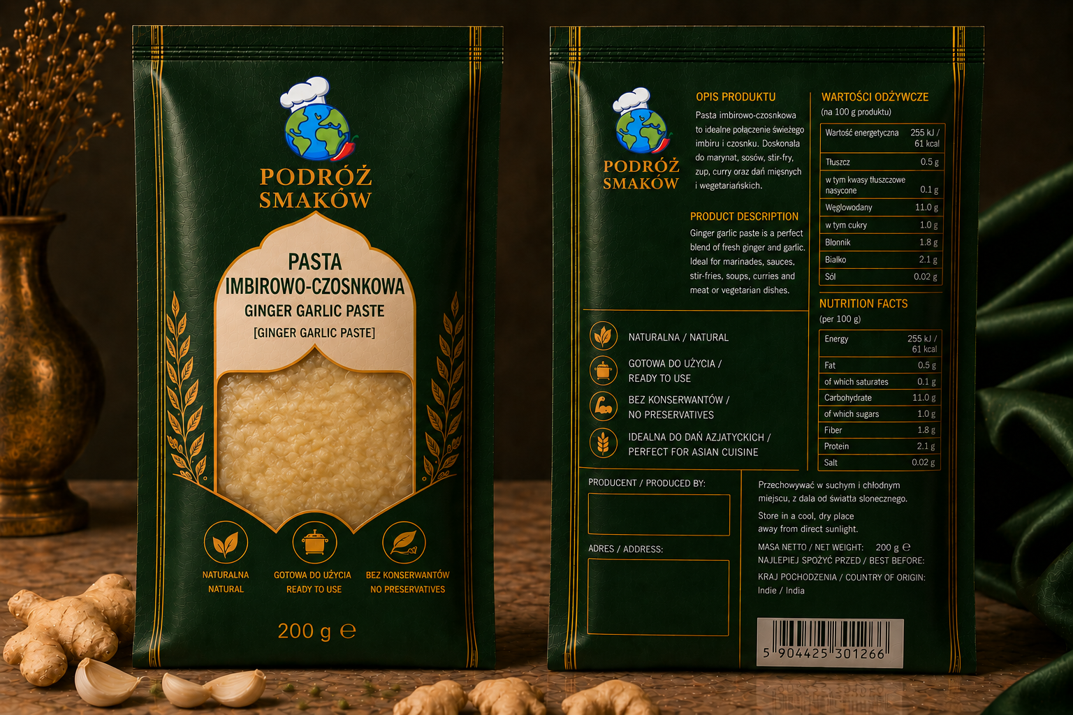 Ginger Garlic Paste